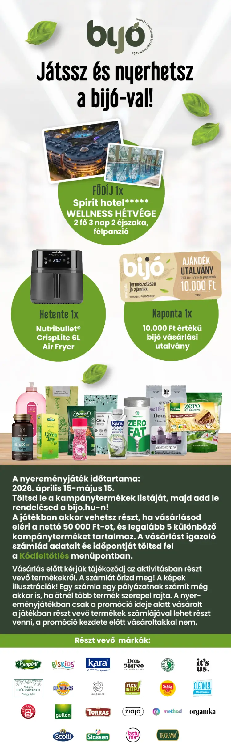 A promóció plakátképe.